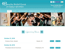 Tablet Screenshot of blog.bridalevent.com