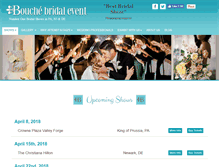 Tablet Screenshot of bridalevent.com